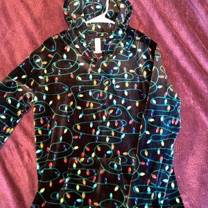 christmas light hoodie